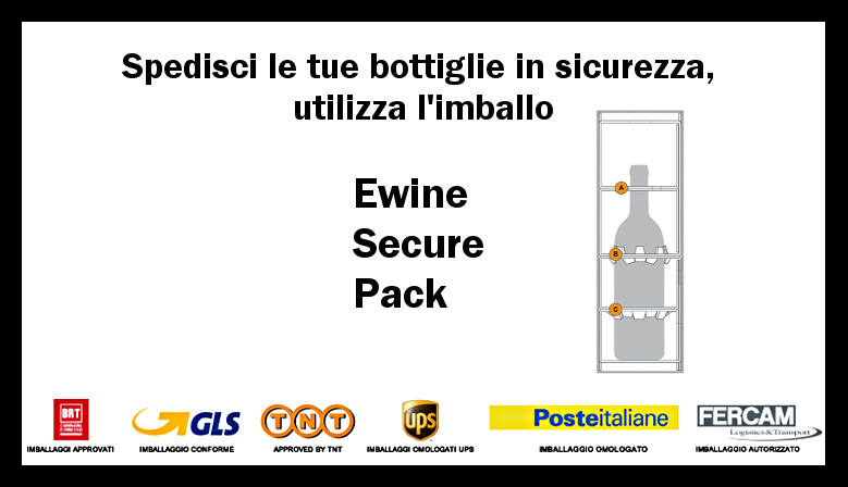 slide Ewine Secure Pack, spedizione sicura